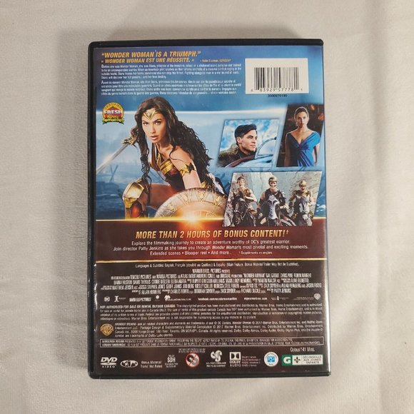 DC Universe Lot of 2 DVD & Blu-ray: Wonder Woman + Animated Original Movie - Picture 5 of 8